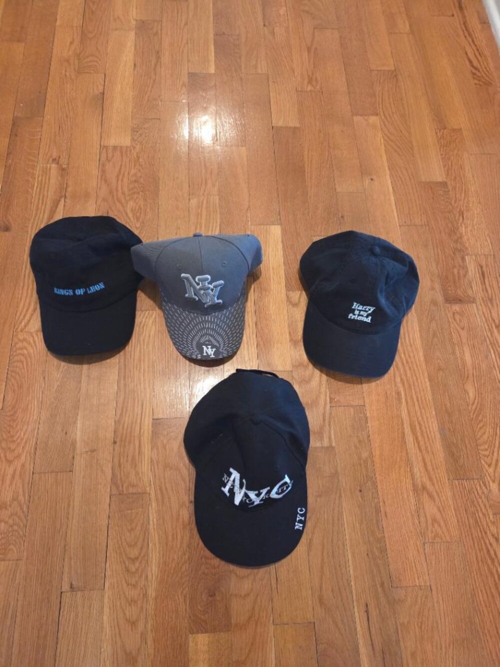 4 Baseball caps-Great Deal!
